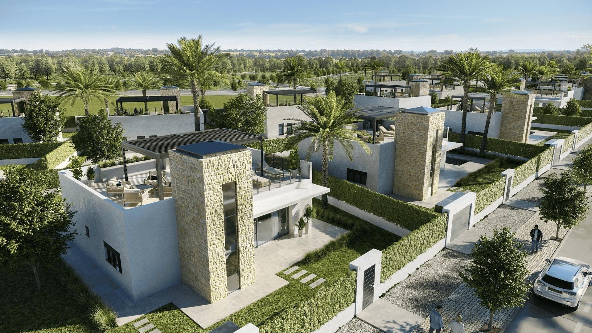 New Build - Villa - Lorca - Jardines de Almenara
