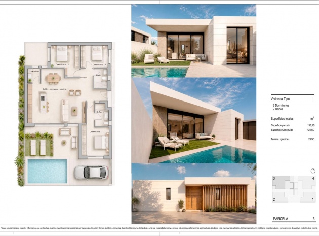 New Build - Villa - Pilar de la Horadada - pueblo