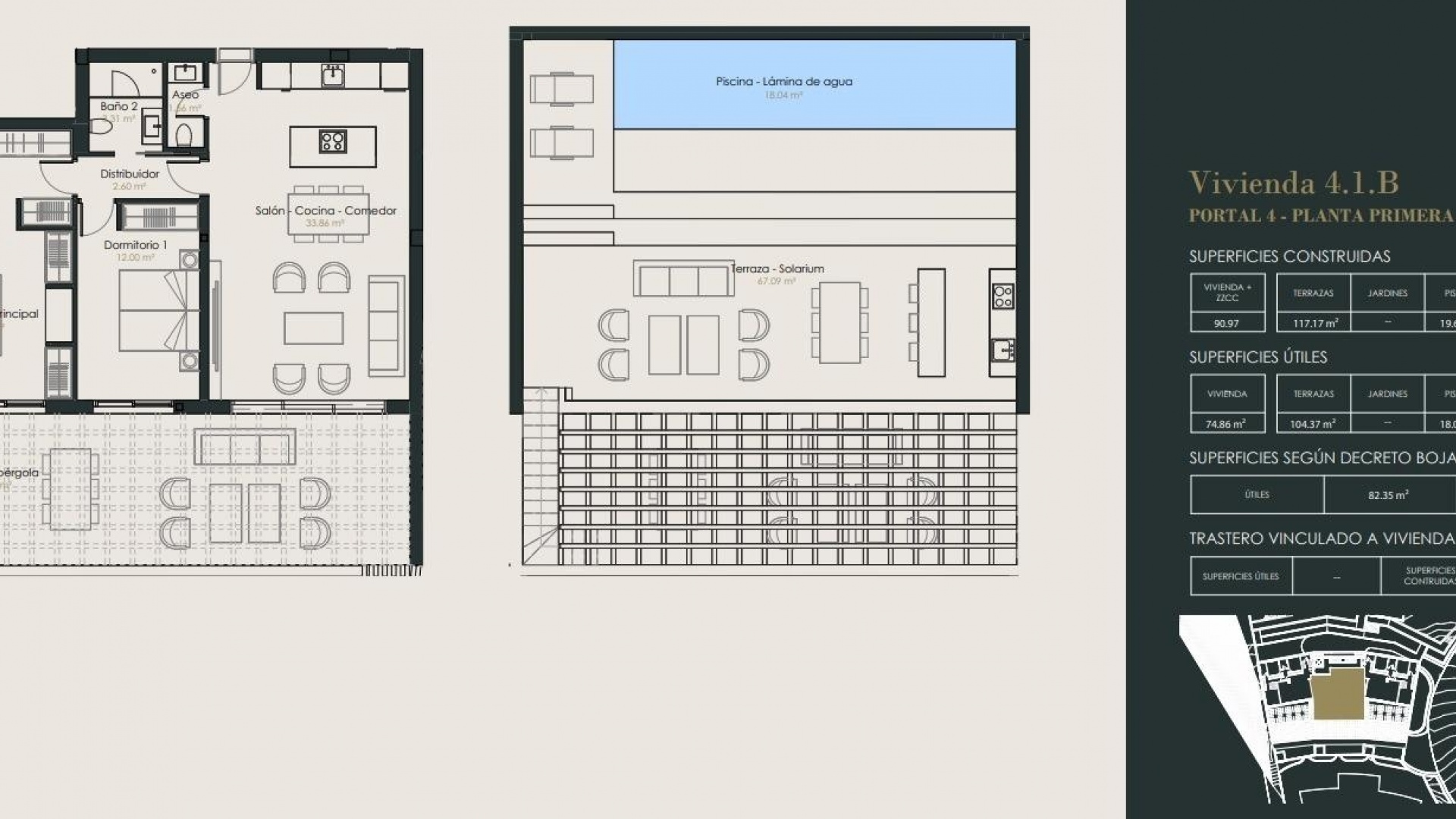 New Build - Apartment - Benahavís - Urb. Puerto del Almendro