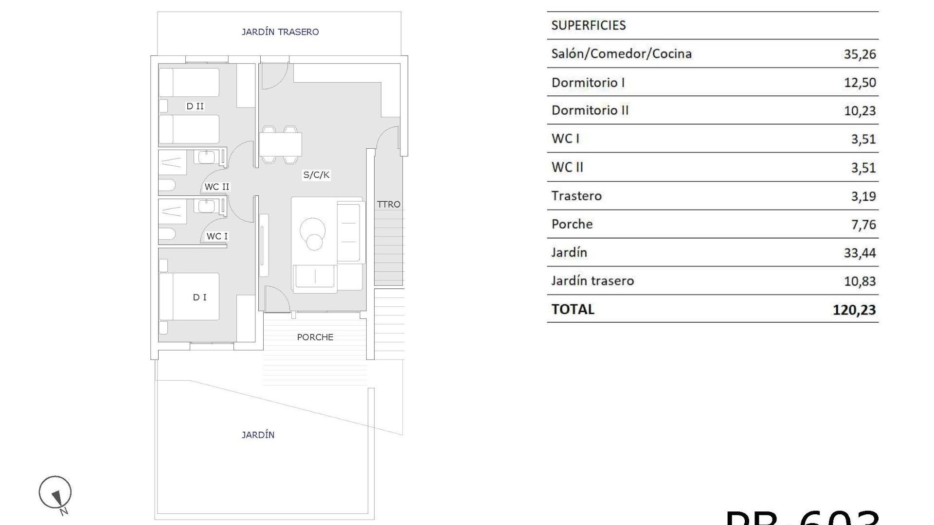 New Build - Bungalow - San Miguel de Salinas - Pueblo