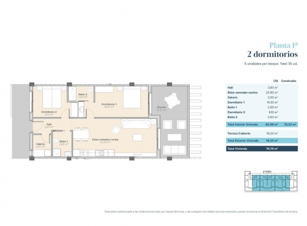 Nouvelle construction - Appartement - Vera - Vera Playa