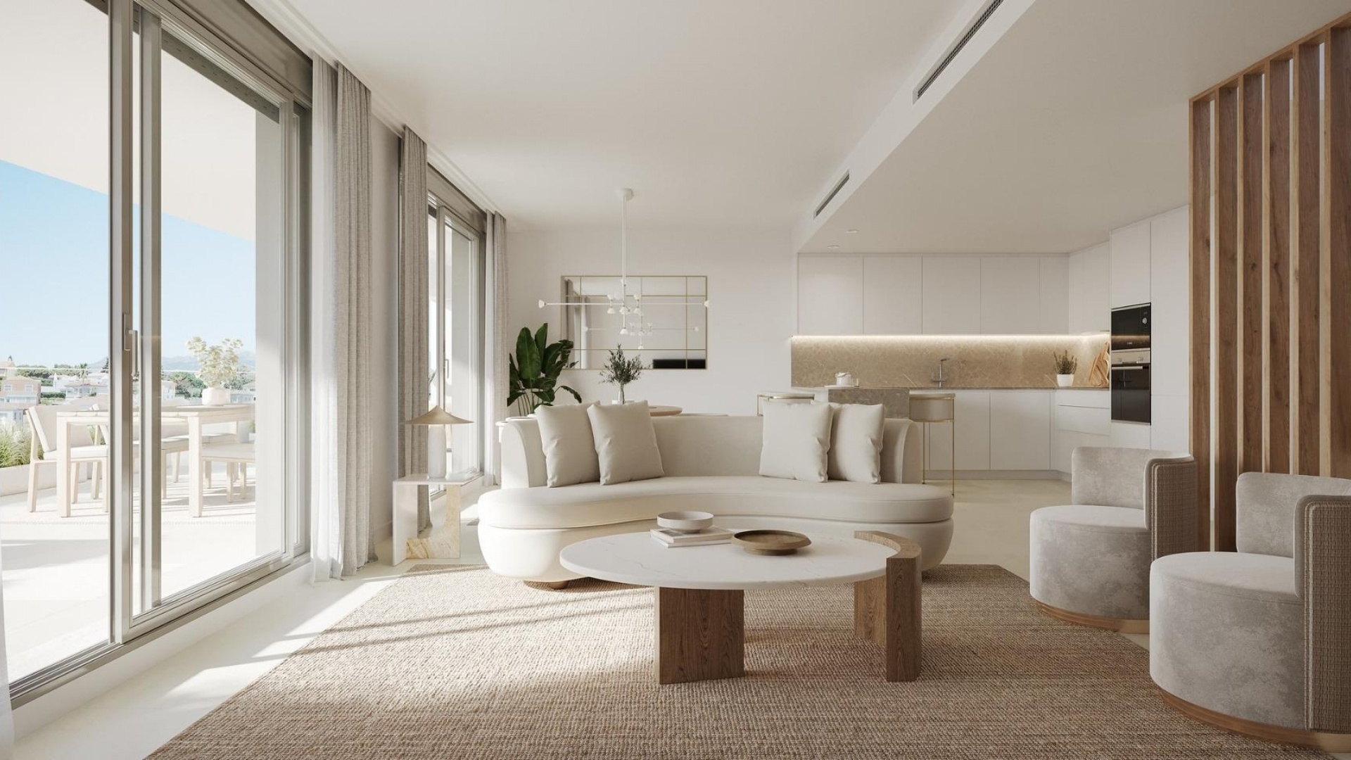 Nybyggnad - Lägenhet - Estepona - Urb. La Gaspara