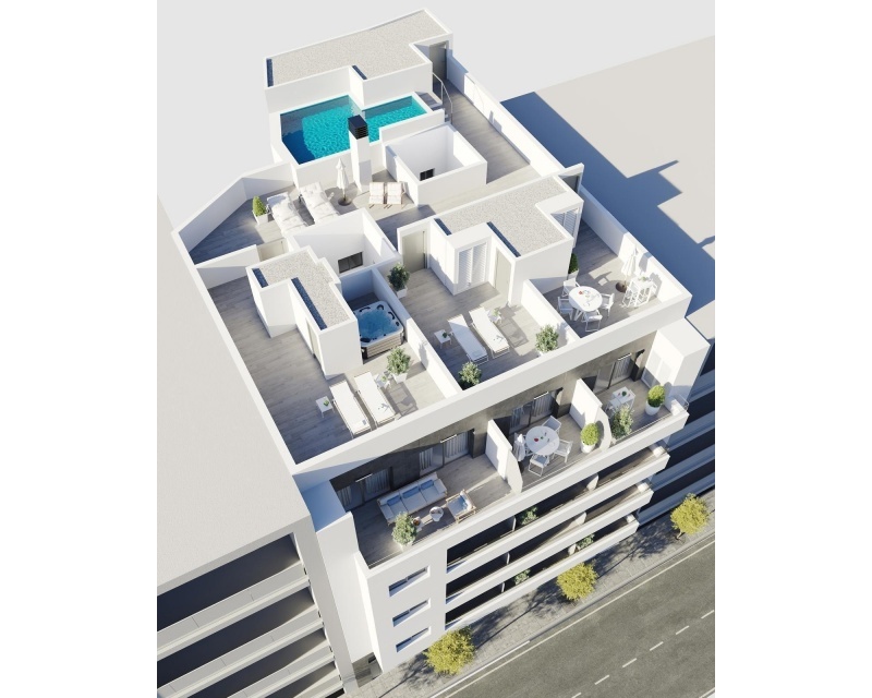 Appartement - Nieuw gebouw - Torrevieja - Centro