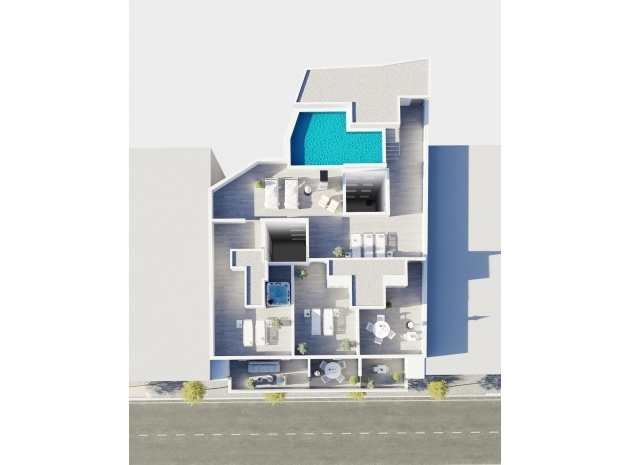Nieuw gebouw - Appartement - Torrevieja - Centro