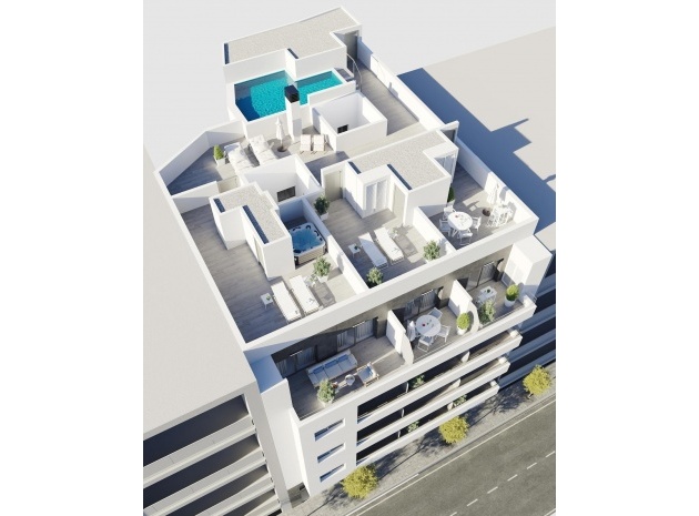 Nieuw gebouw - Appartement - Torrevieja - Centro