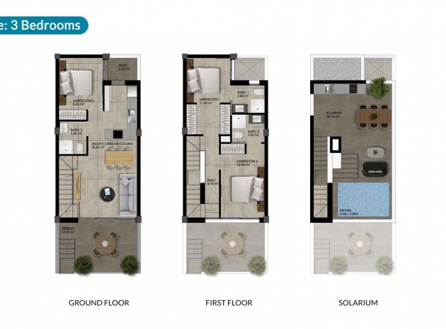 Nouvelle construction - Maison de ville - Dolores - Sector 2