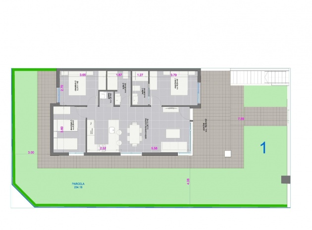 Nybyggnad - Bungalow - Pilar de la Horadada - pueblo