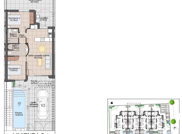 Neubau - Bungalow - Pilar de la Horadada - Zona Pueblo