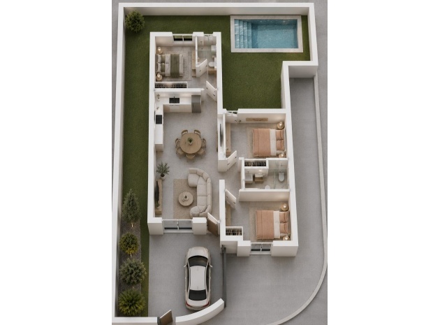 Neubau - Villa - Mazarron - Country Club