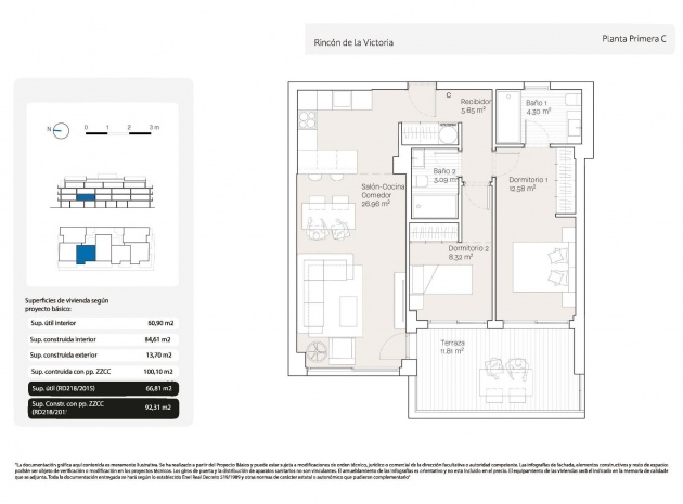 Neubau - Wohnung - rincon de la victoria - Torre de Benagalbón