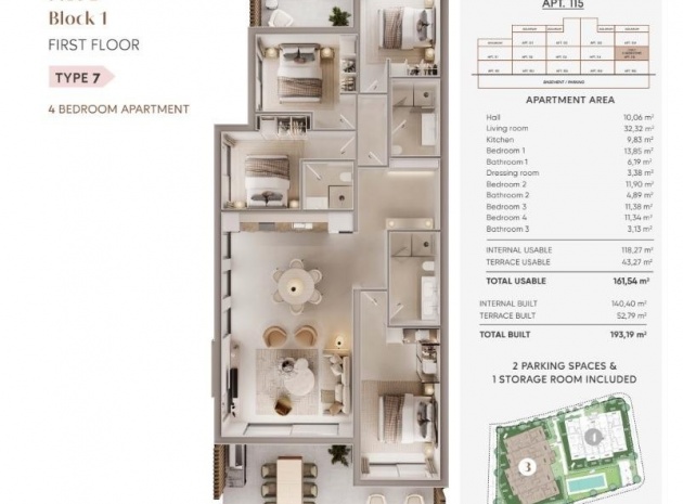 Neubau - Wohnung - Estepona - Resinera Voladilla