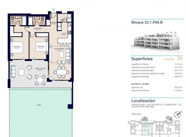 Neubau - Wohnung - Estepona - Parque Selwo