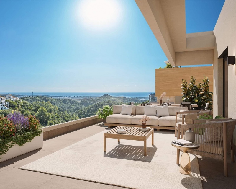 Lägenhet - Nybyggnad - Marbella - Altos de los Monteros