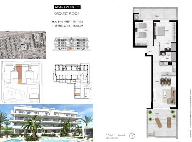 Neubau - Wohnung - Orihuela Costa - Lomas de Cabo Roig