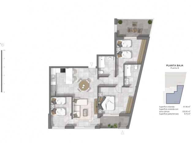 Neubau - Wohnung - Guardamar del Segura - Pueblo