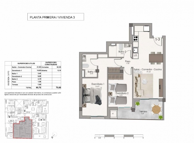Nouvelle construction - Appartement - Santa Pola - Centro
