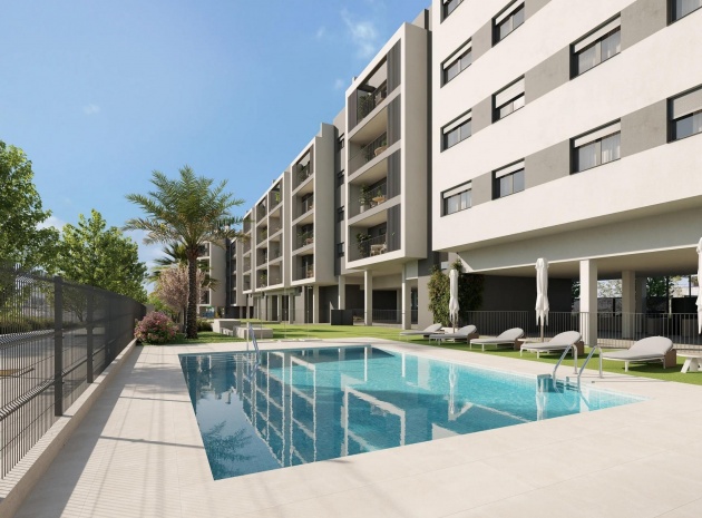 Nybyggnad - Lägenhet - Alicante - San Agustín-PAU 2