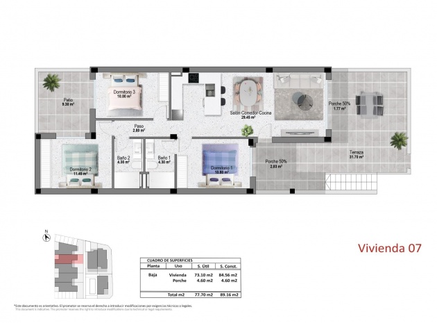 Nybyggnad - Bungalow - Pilar de la Horadada - Zona Pueblo