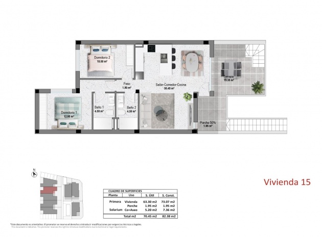 Nybyggnad - Bungalow - Pilar de la Horadada - Zona Pueblo