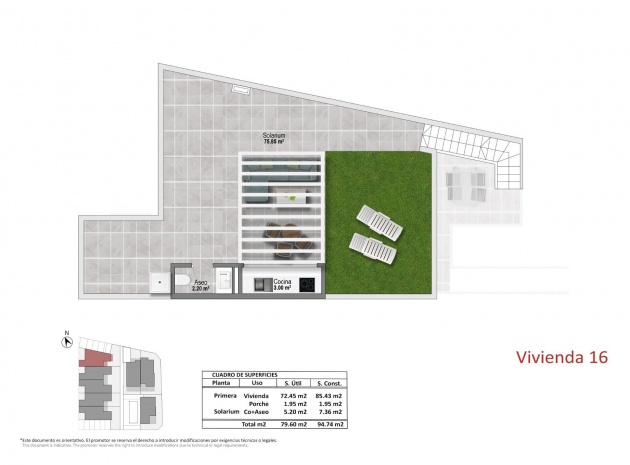 Nybyggnad - Bungalow - Pilar de la Horadada - Zona Pueblo