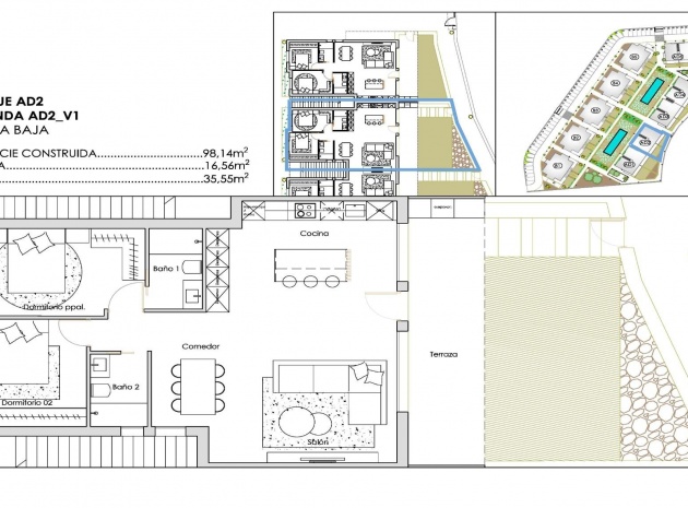 Nybyggnad - Bungalow - Torre Pacheco - Santa Rosalia Lake And Life Resort