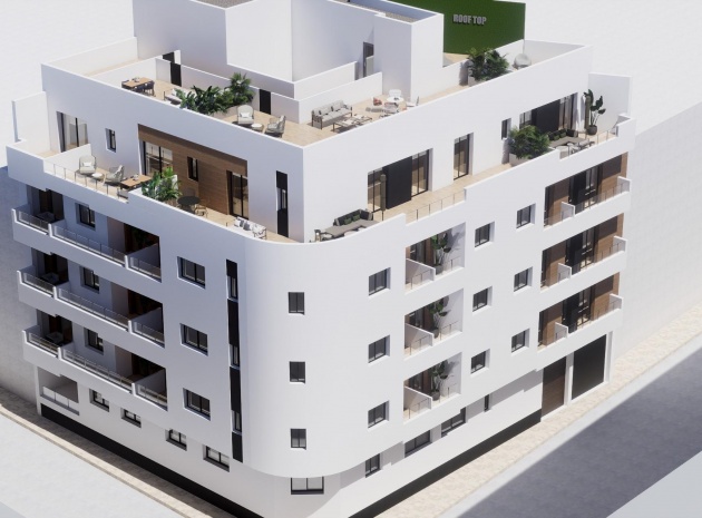 Nybyggnad - Lägenhet - Torrevieja - pueblo