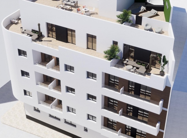 Nybyggnad - Lägenhet - Torrevieja - pueblo
