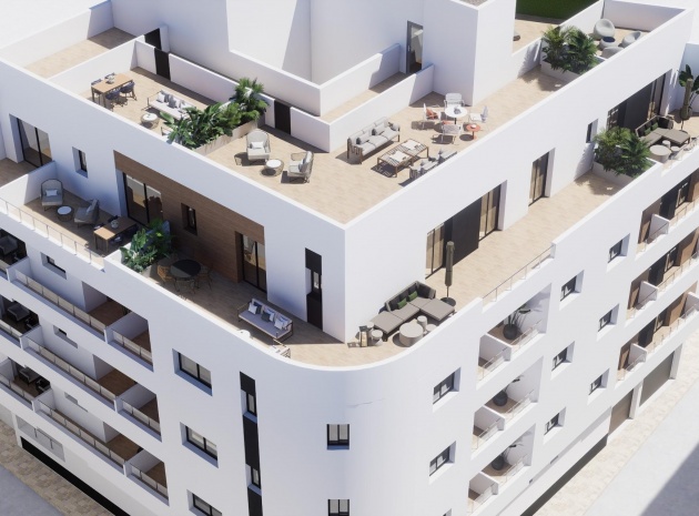 Nybyggnad - Lägenhet - Torrevieja - pueblo