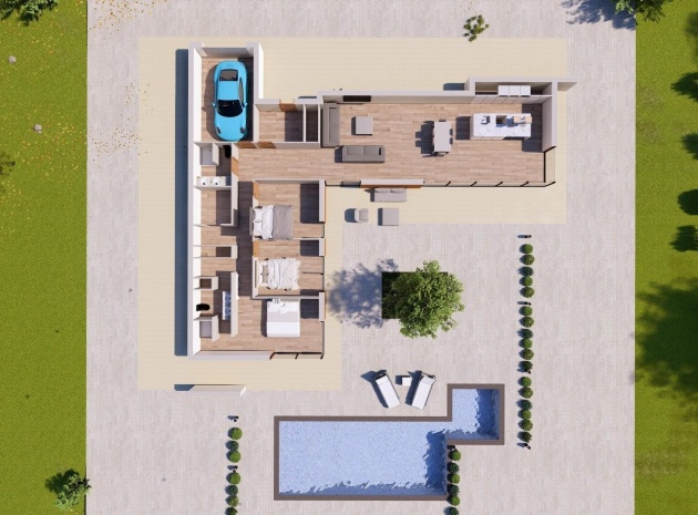 Nybyggnad - Villa - Pinoso - Comunidad Valenciana