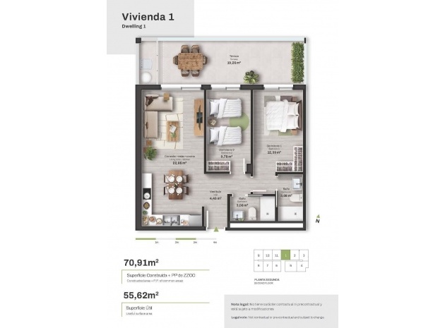 Neubau - Wohnung - Mojacar - Descargador