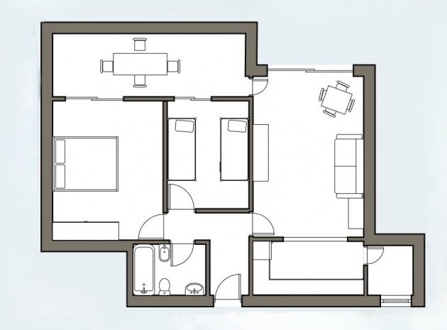 Resale - Apartment - Guardamar del Segura - Guardamar del Segura Centro
