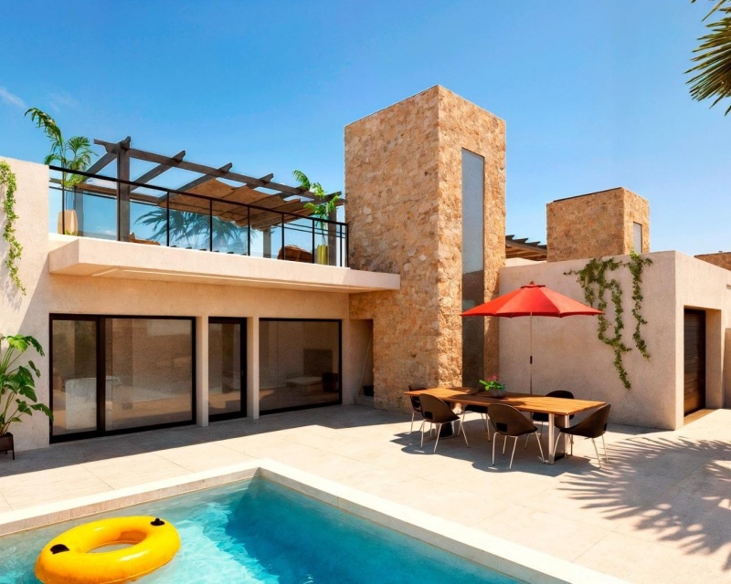 Villa - New Build - Fuente Álamo - La Pinilla