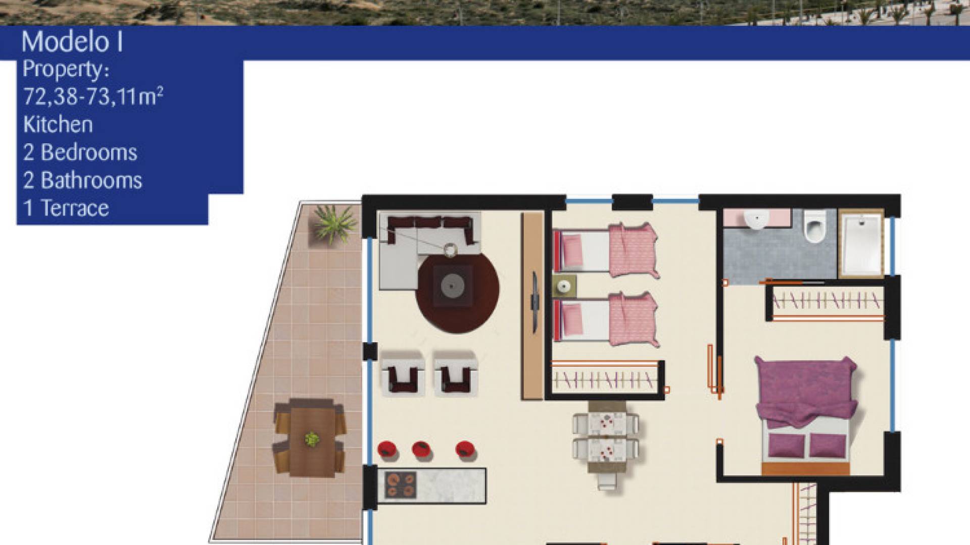 Van het plan afwijkend - Appartement - Arenales del Sol