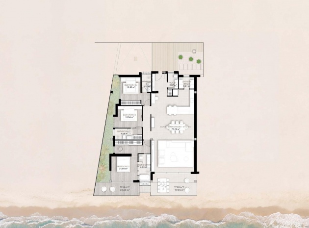 Nybyggnad - Lägenhet - Estepona - Playa del Cristo