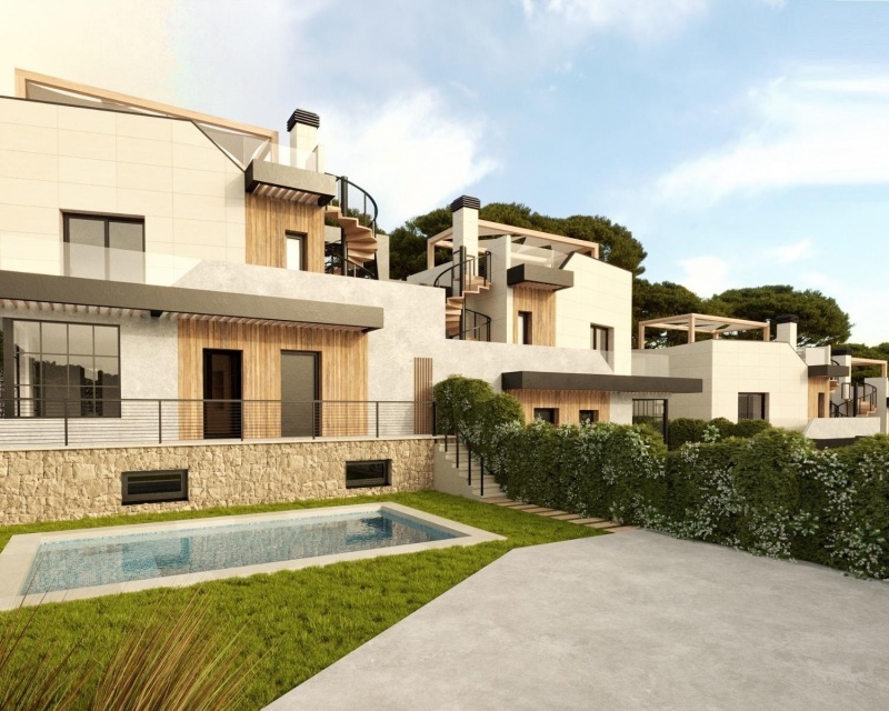 Townhouse - New Build - Polop - PAU1