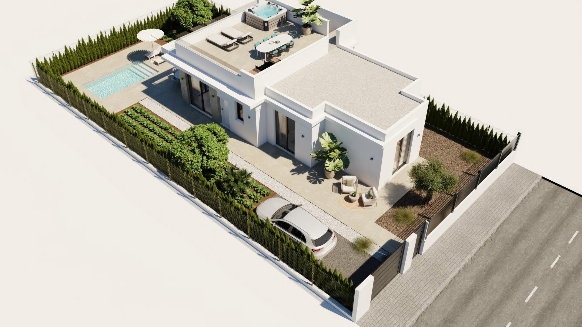 New Build - Villa - Fuente Álamo - Hacienda Del Álamo Golf