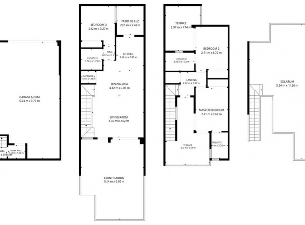 Resale - Townhouse - Orihuela - Los Dolses