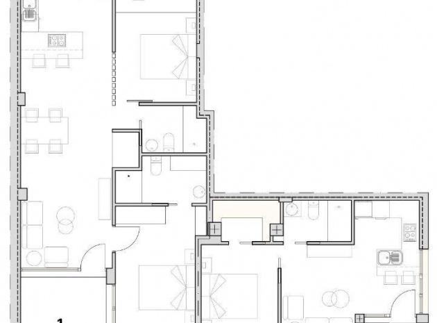 New Build - Apartment - San Javier - pueblo
