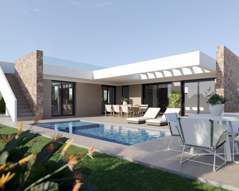 Villa - New Build - Fuente Álamo - Hacienda del Alamo