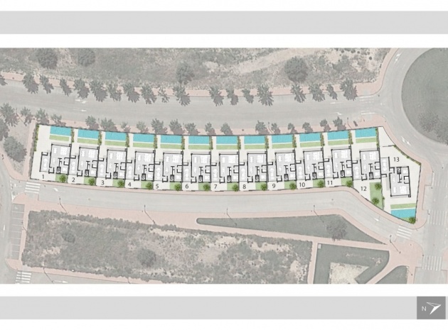 New Build - Townhouse - San Javier - Santiago de la Ribera