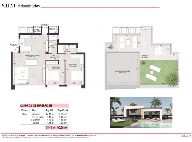 Nouvelle construction - Villa - Alhama De Murcia - Condado De Alhama