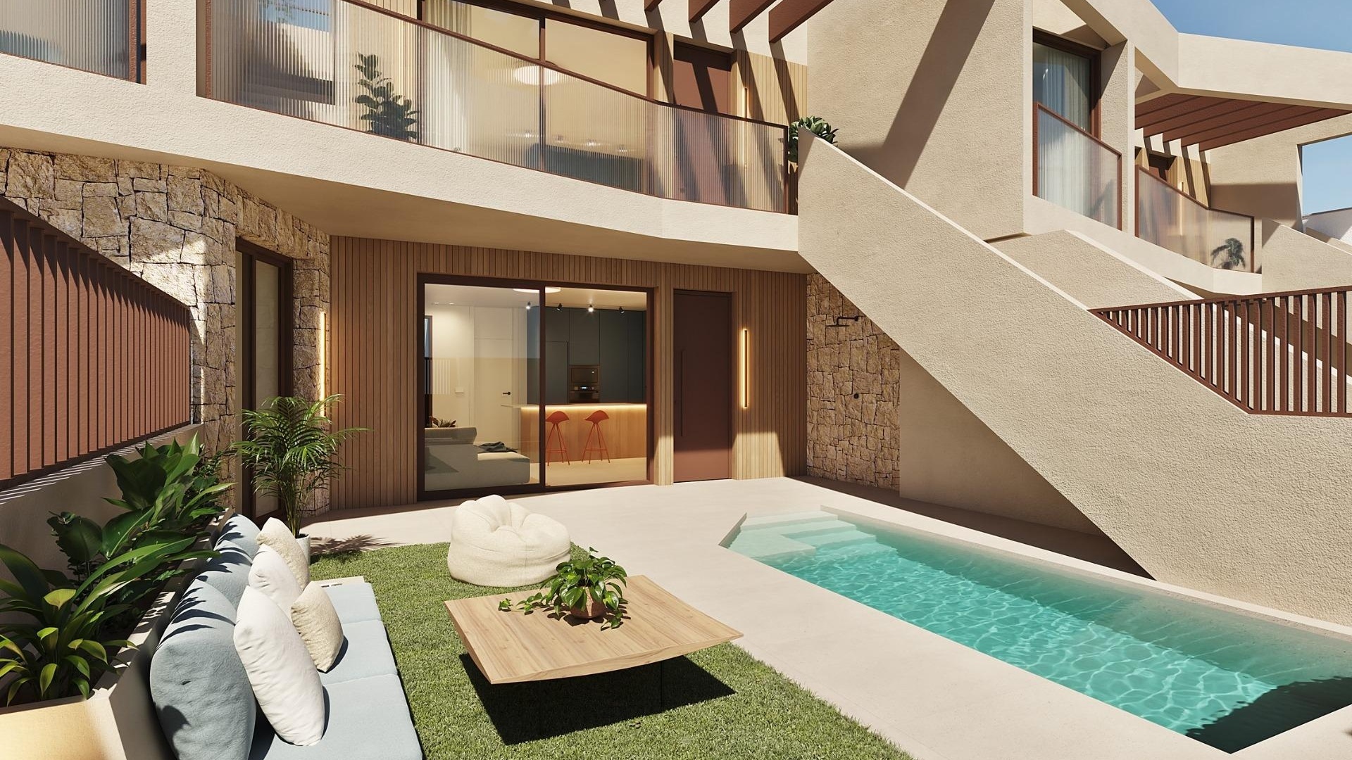 Nybyggnad - Bungalow - San Pedro del Pinatar - Pueblo