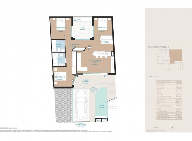 Nybyggnad - Bungalow - San Pedro del Pinatar - Pueblo