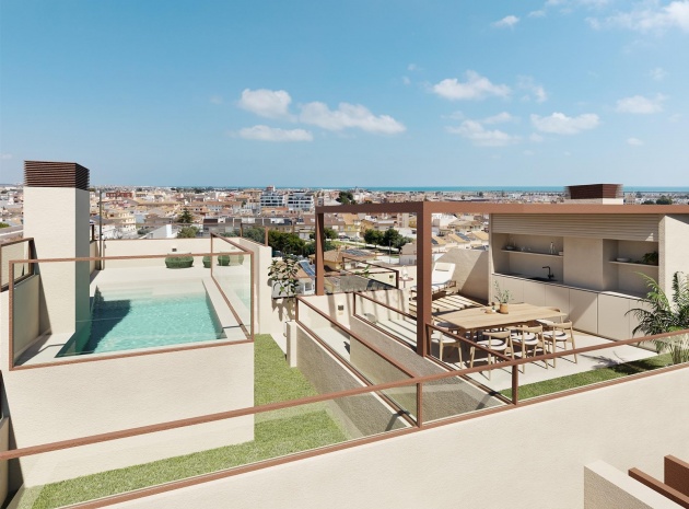 Nybyggnad - Bungalow - San Pedro del Pinatar - Pueblo