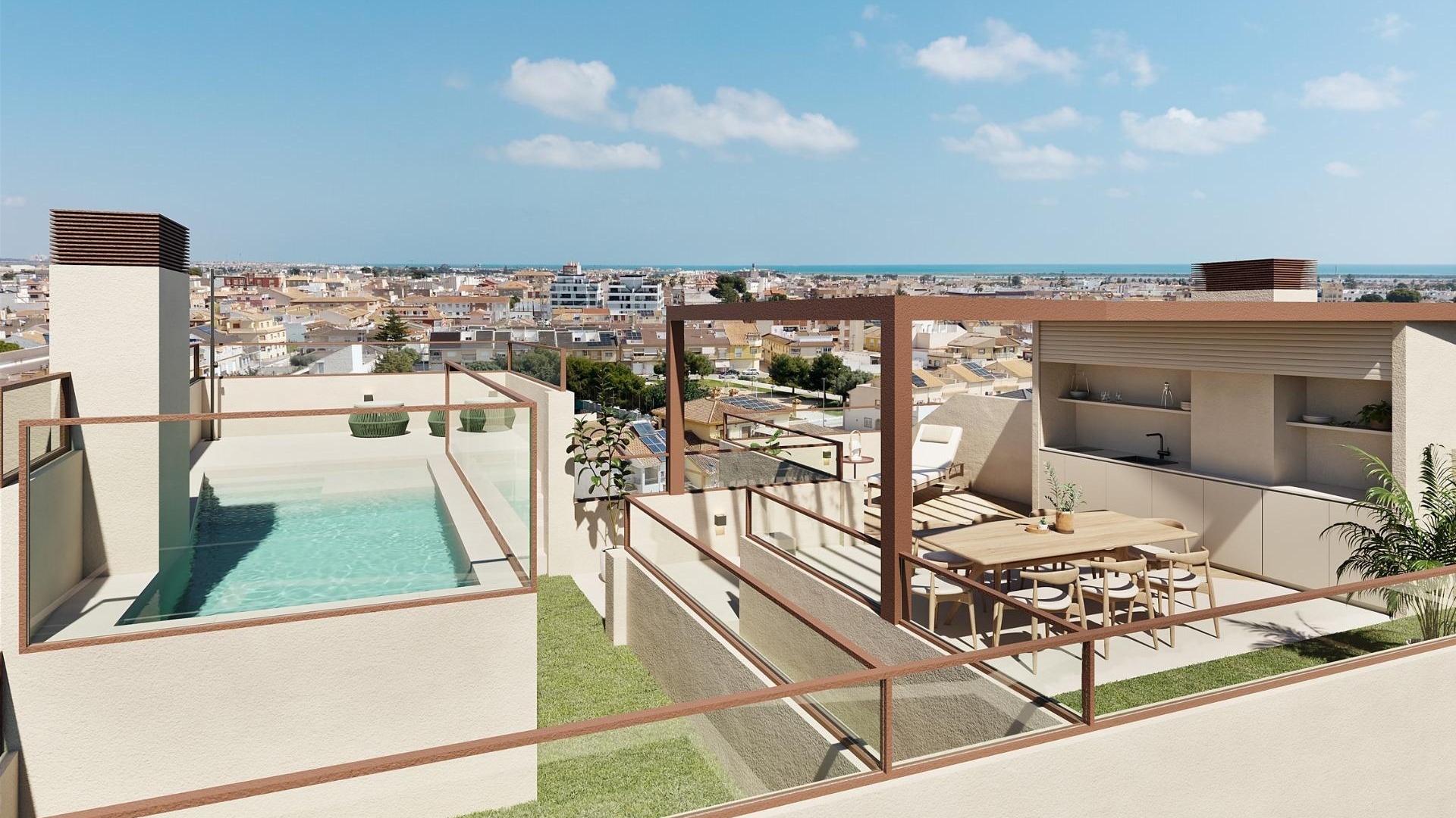 Nybyggnad - Bungalow - San Pedro del Pinatar - Pueblo
