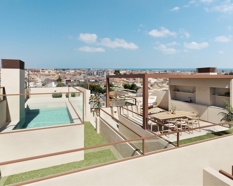Bungalow - Nieuw gebouw - San Pedro del Pinatar - Pueblo