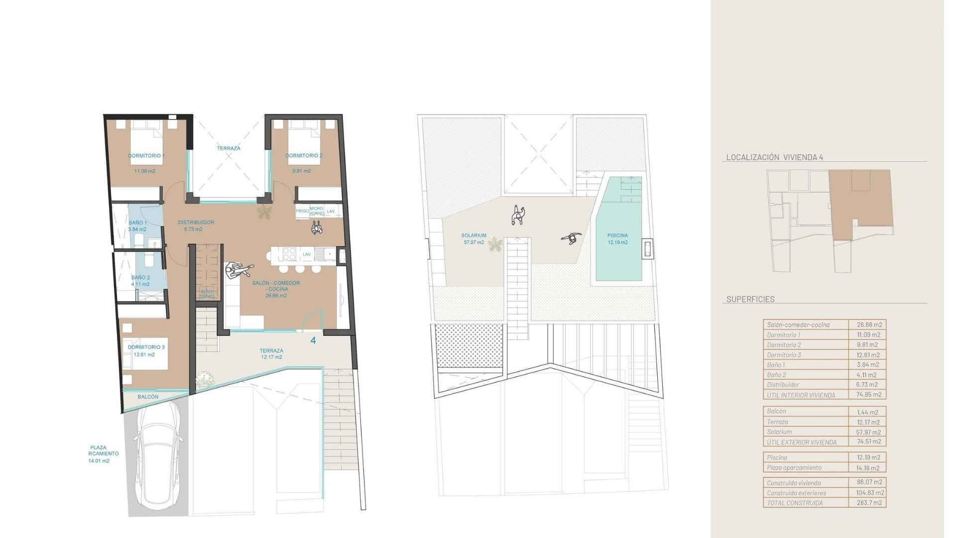 Nybyggnad - Bungalow - San Pedro del Pinatar - Pueblo