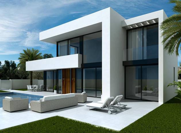 for sale,villas,modern,laguna villas, ciudad quesada,costa,blanca,op018terrace2