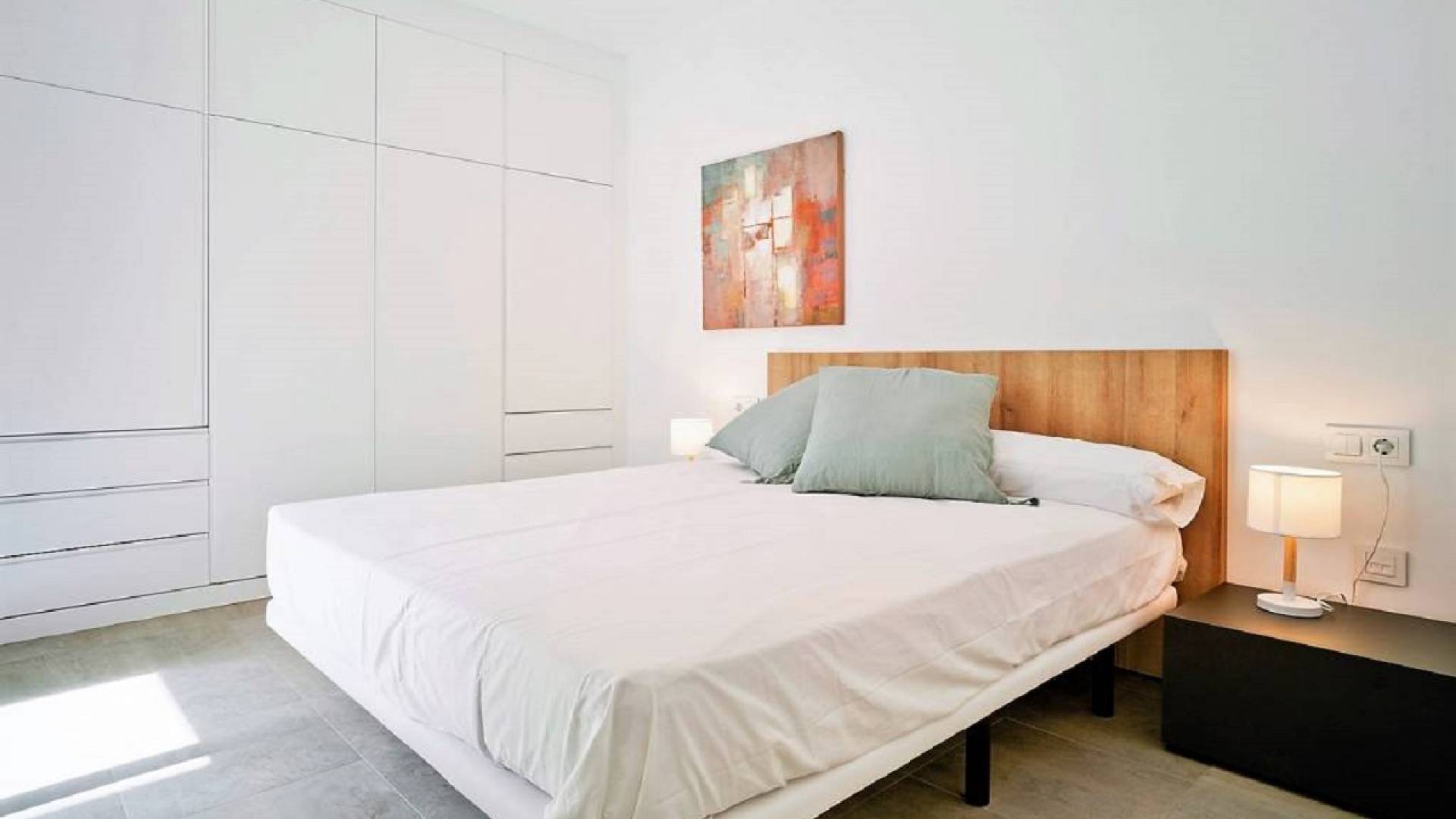 Playamar IV brand new groundfloor apartments for sale San Pedro del Pinatar bedroom