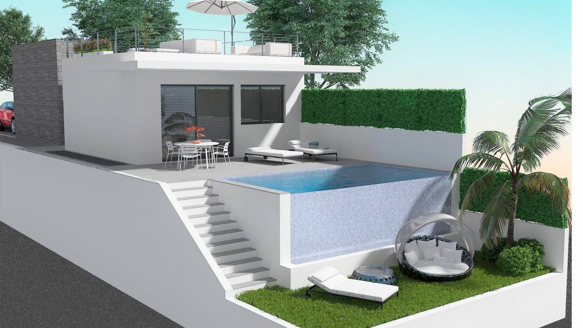 Nieuw gebouw - Villa - San Miguel de Salinas